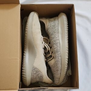 adidas Women's Beige and Gray Sneakers